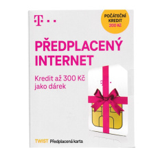 T-mobile SIM s kreditem 200 Kč Twist Online Internet