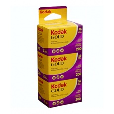 Kodak Gold 200/36 barevný negativní kinofilm 3 ks