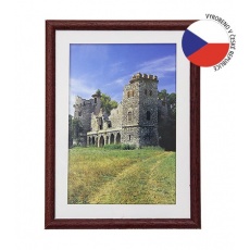 Hama rámeček dřevěný TRAVELLER mahagon 10x15 cm Hama rámeček dřevěný TRAVELLER mahagon 10x15 cm