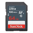 SanDisk Ultra 64GB SDXC Memory Card 100MB/s