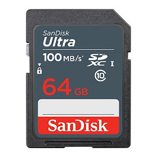 SanDisk Ultra 64GB SDXC Memory Card 100MB/s SanDisk Ultra 64GB SDXC Memory Card 100MB/s