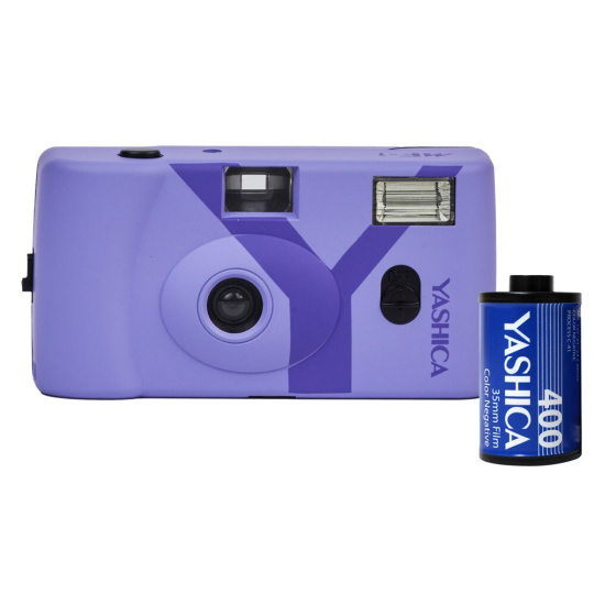 Yashica MF-1 Snapshot Art Camera Lavender