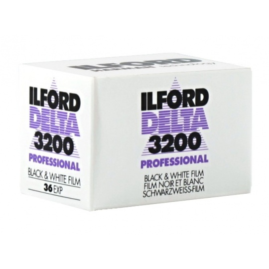 Ilford Delta 3200/36 černobílý negativní kinofilm