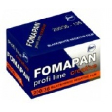 Fomapan 200/36 černobílý negativní kinofilm Fomapan 200/36 černobílý negativní kinofilm
