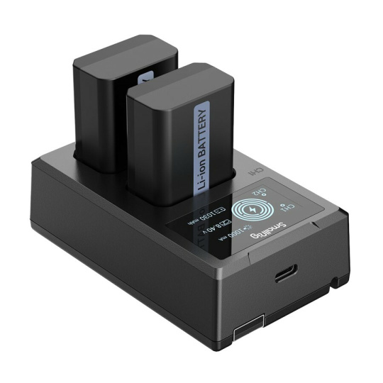 SmallRig 3818 NP-FW50 Battery & Charger Kit pro Sony (2x baterie + duální nabíječka)