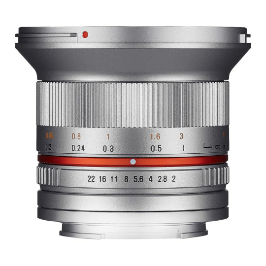 Samyang 12mm f/2.0 NCS CS Fujifilm X stříbrný