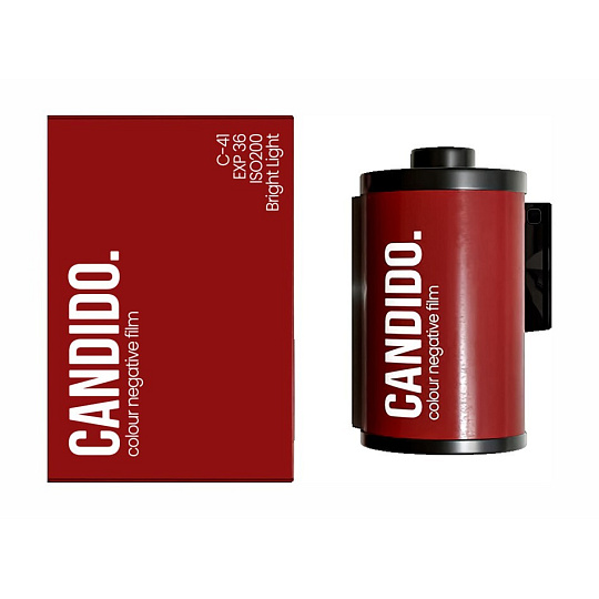 Candido 200/135-36 barebný negativ kinofilm