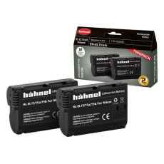 Hähnel baterie Nikon HL-EL15/15A/15B TWIN PACK (EN-EL15)