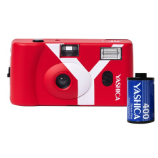 Yashica MF-1 Snapshot Art Camera Red
