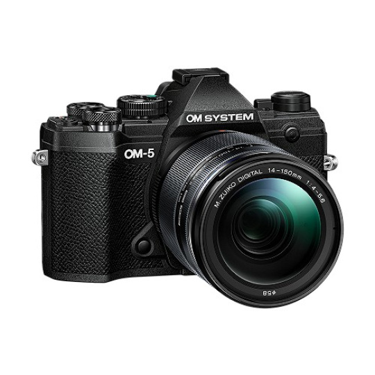OM System OM-5 M.Zuiko Digital 14-150mm II Lens Kit černý, CashBack 2.500 Kč