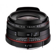 Pentax HD DA 15 mm F 4 ED AL Limited černý