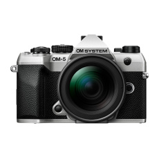 OM System OM-5 II M.Zuiko Digital 12-45mm F4 PRO lens Kit silver