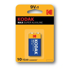 Kodak 9V baterie MAX alkalická