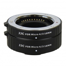 JJC Mikro 4/3 MFT sada mezikroužků (10, 16 mm) pro Olympus, Panasonic JJC Mikro 4/3 MFT sada mezikroužků (10, 16 mm) pro Olympus, Panasonic