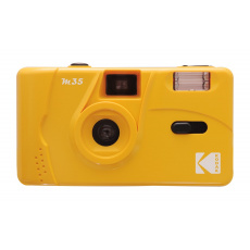 Kodak M35 fotoaparát s bleskem žlutý