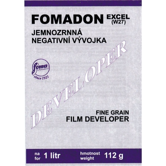 Foma Fomadon Exel negativní prášková vývojka 1 l