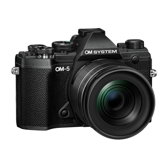 OM System OM-5 M.Zuiko Digital 12-45mm F4 PRO lens Kit black