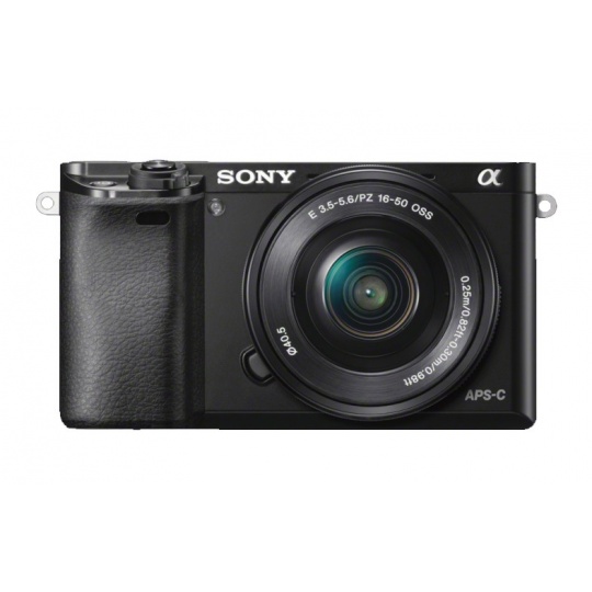 Sony Alpha A6000 + 16-50 mm (ILCE-6000LB) černý