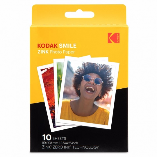 Kodak Zink 3x4 Fotografický papír 10 kusů