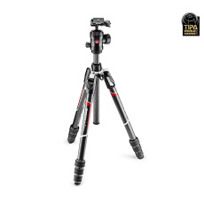 Manfrotto Befree GT Carbon fibre Tripod twist lock MKBFRTC4GT-BH