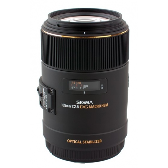 Sigma 105 mm F 2,8 Macro EX DG OS HSM pro Nikon