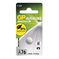 GP A76 Alkalická baterie (LR44) GP A76 Alkalická baterie (LR44)
