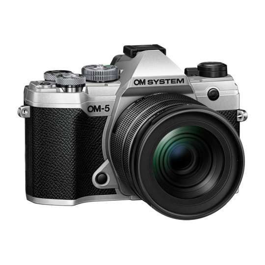 OM System OM-5 M.Zuiko Digital 12-45mm F4 PRO lens Kit stříbrný, CashBack 2.500 Kč