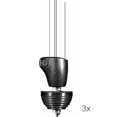 Manfrotto 19SPK3 Stainless Steel Rubber Spike Foot