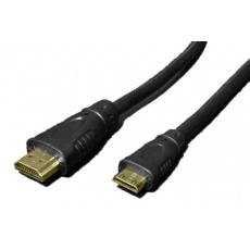 HDMI kabel (HDMI A > mini HDMI C) 2m High Speed + Ethernet HDMI kabel (HDMI A > mini HDMI C) 2m High Speed + Ethernet