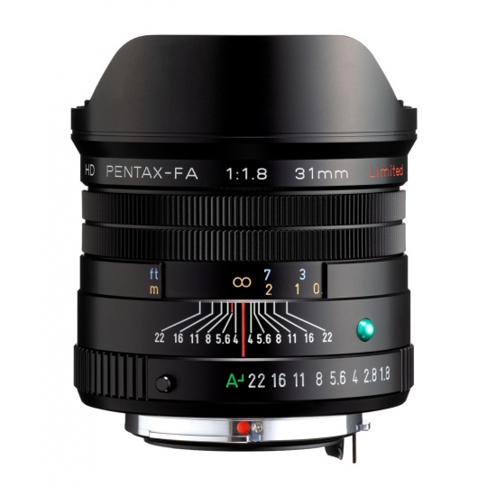 Pentax HD FA 31 mm F 1,8 Limited černý