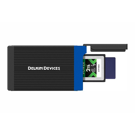 Delkin čtečka CFexpress Typ B a SD UHS-II