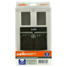 Jupio 2x baterie BLN-1 pro Olympus a duální USB nabíječka