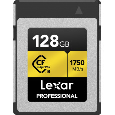 Lexar CFexpress Typ B 128GB Pro Gold Serie R1750/W1500 Lexar CFexpress Typ B 128GB Pro Gold Serie R1750/W1500