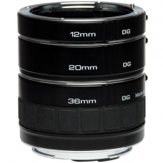 Kenko sada mezikroužků na Nikon F (12, 20, 36 mm) DG