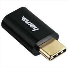 Hama redukce USB-C 2.0 typ C samec >micro B samice Hama redukce USB-C 2.0 typ C samec >micro B samice