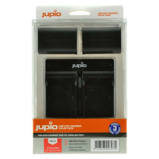 Jupio 2x baterie LP-E6 pro Canon a duální USB nabíječka