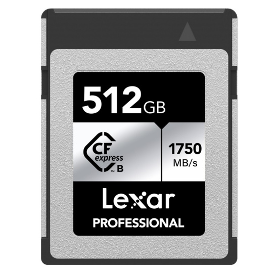 Lexar CFexpress Typ B 512GB Pro Silver Serie R1750/W1300