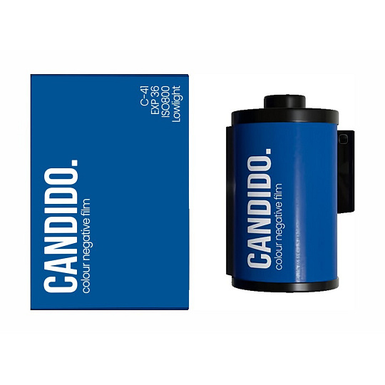 Candido 800/135-36 barebný negativ kinofilm