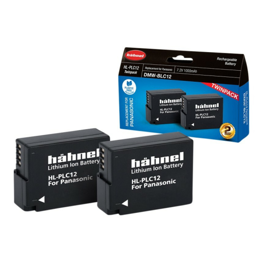 Hähnel baterie Panasonic HL-PLC12 TWIN PACK (DMW-BLC12)