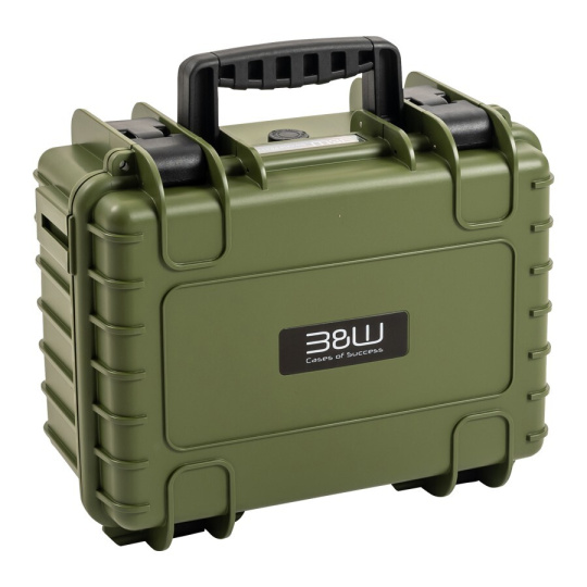 B&W Outdoor Cases Type 3000 / Bronze green (divider system)
