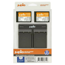 Jupio 2x baterie BLX-1 pro Olympus a duální USB nabíječka