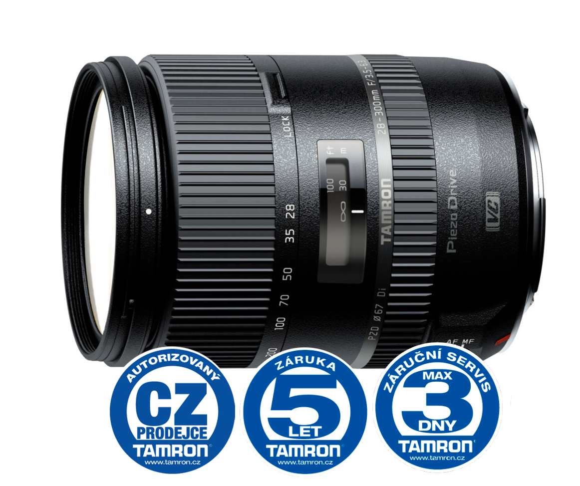 Tamron 28-300mm F/3.5-6.3 Di PZD pro Nikon, Bonus 1.000 Kč ihned ...